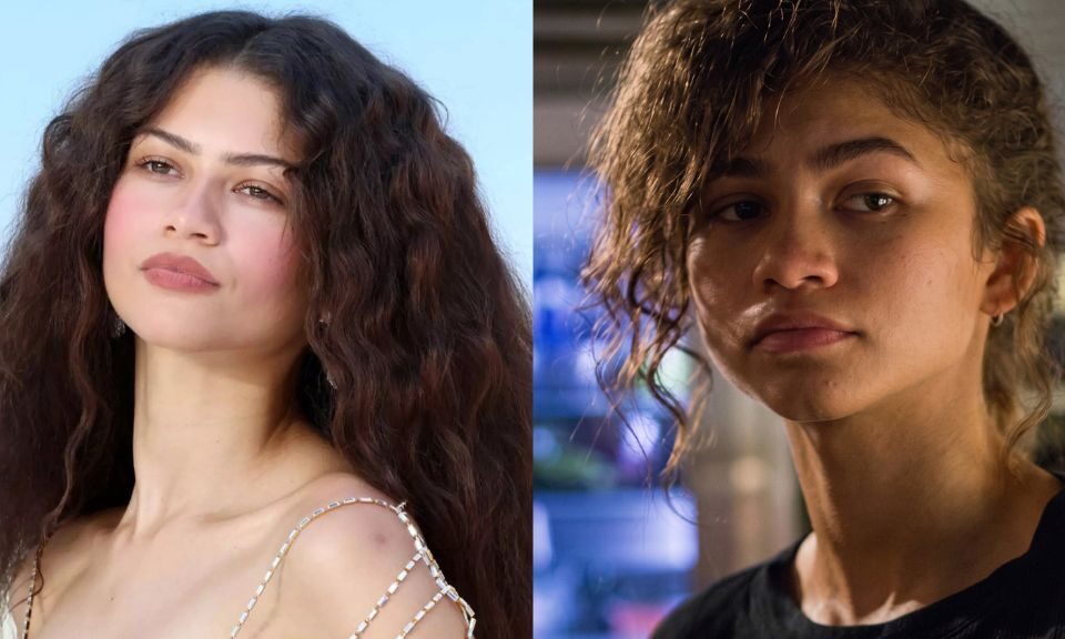 Zendaya e definição contorno rosto